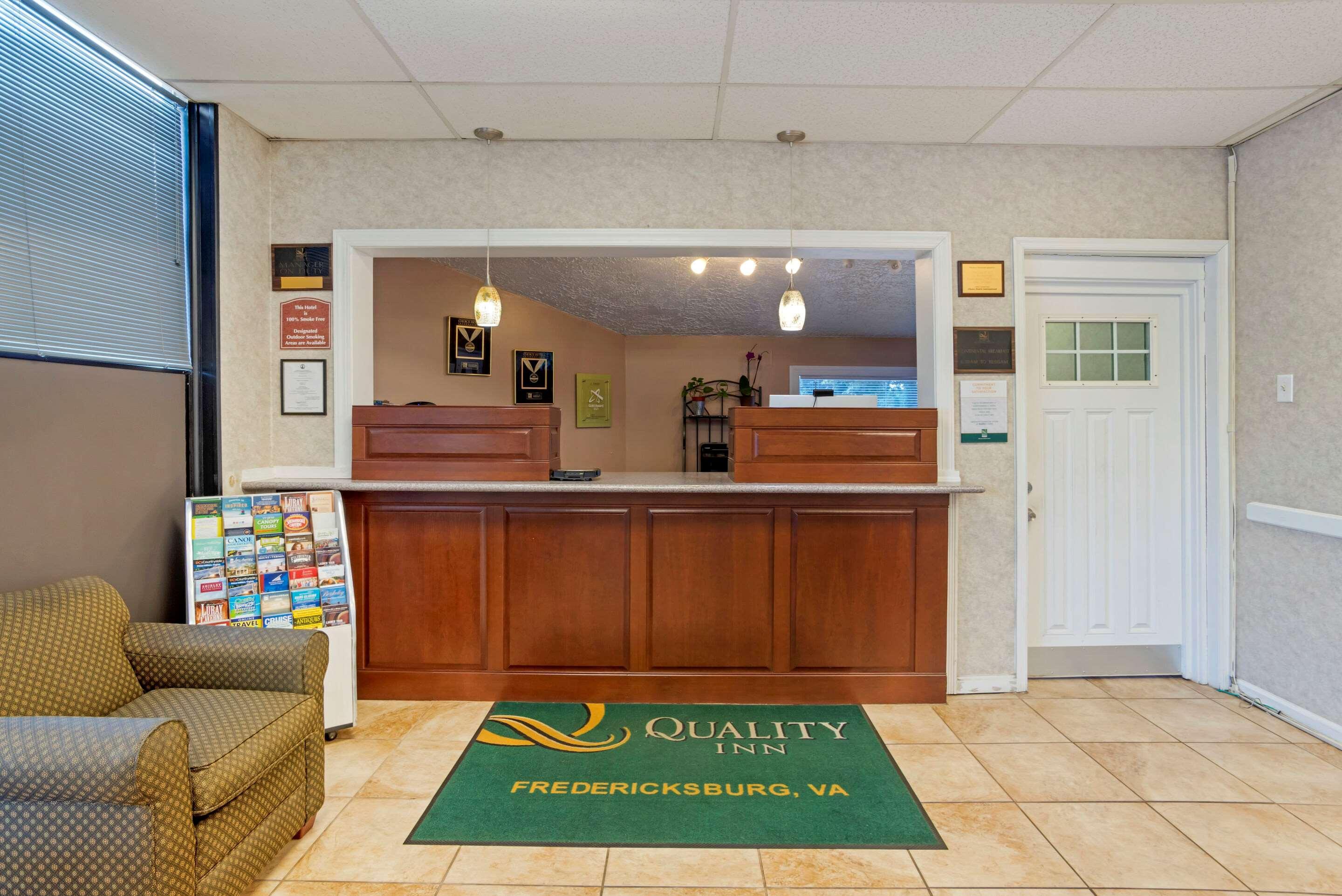 Quality Inn Fredericksburg Near Historic Downtown Ngoại thất bức ảnh